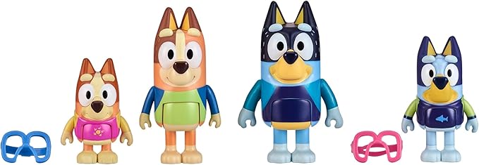 Bluey Beach S9 Figure 4-Pack Beach 17547 — image 2