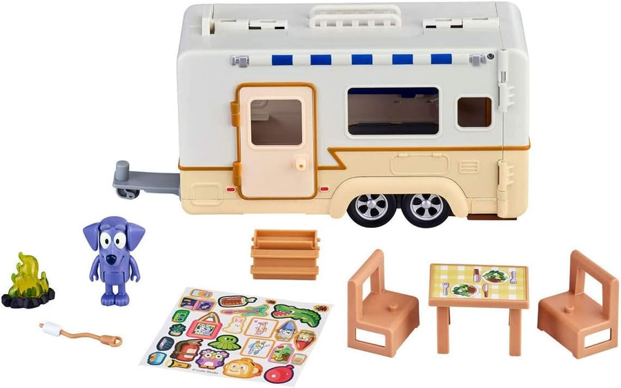 Bluey Caravan Adventures Playset
