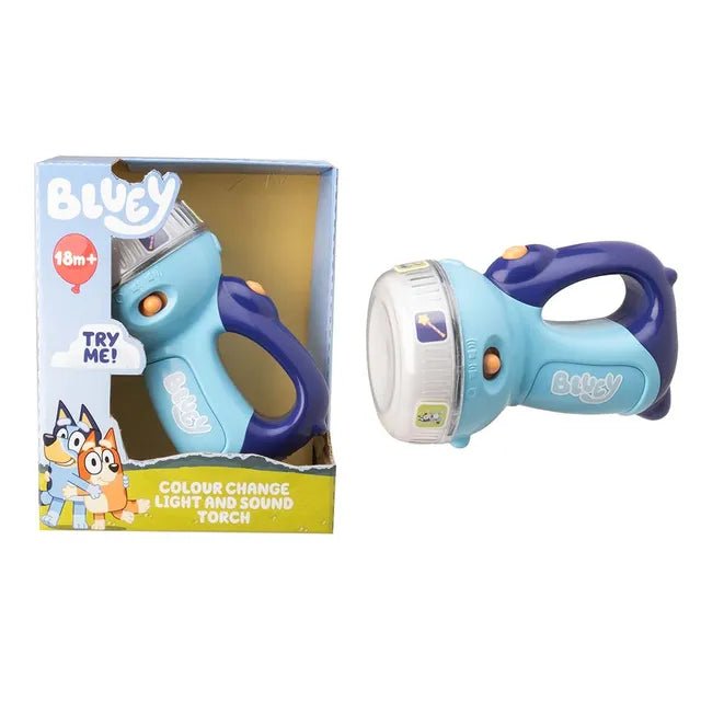 Bluey Colour Change Light And Sound Torch 1500023 — image 1