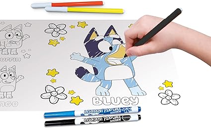 Bluey Drawing School With Light Table 110681 - Colorland Toys