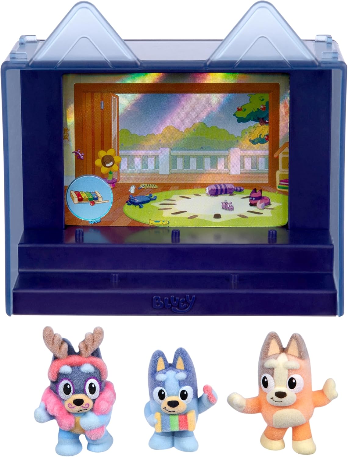 Bluey Fuzzies Episode Pack: Magic Xylophone Mini-Figures Set — image 1