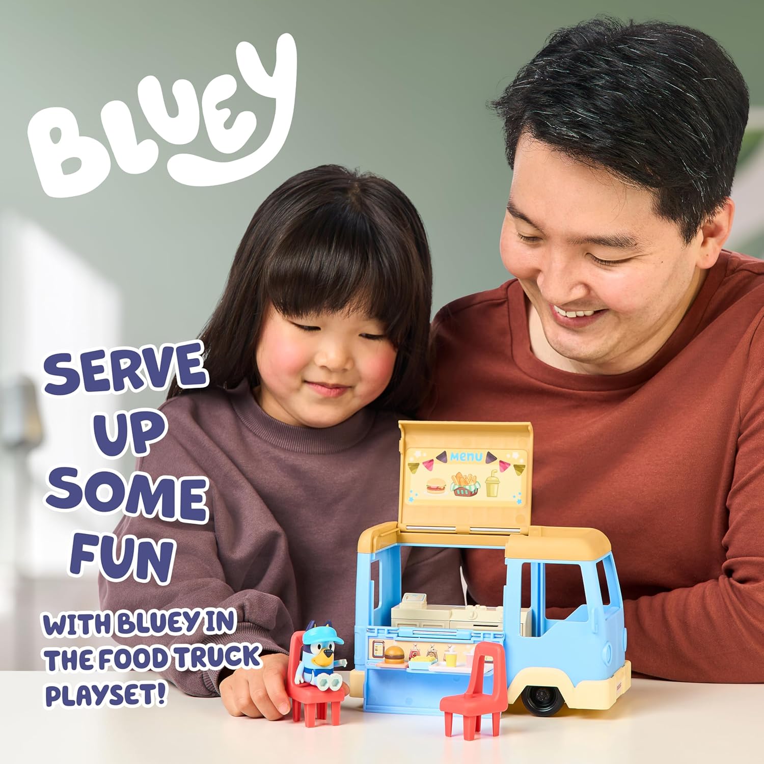 Bluey Lets Play Chef Food Truck Playset 18919 - Colorland Toys