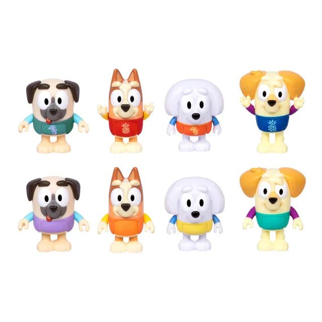 Bluey S13 Color Change Figure 4Pack Water Park Bingo & Friends Exclusive 19131 — image 2