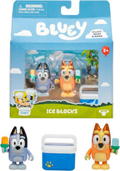 Bluey S13 Lets Play Chef Figure 2Pack Ice Blocks Bingo & Socks 18914 - Colorland Toys