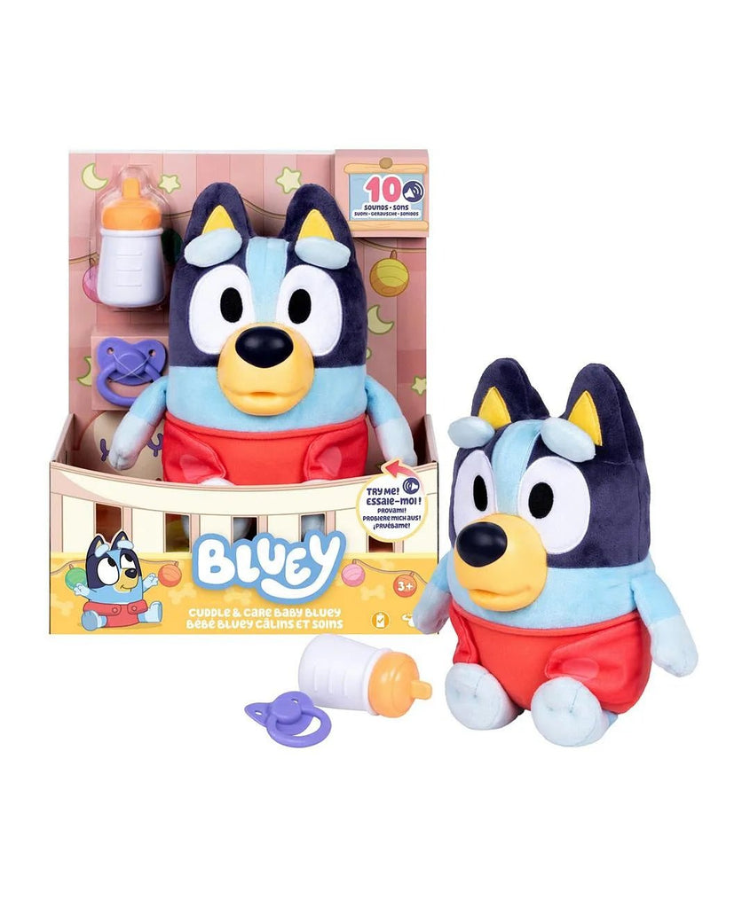 Bluey S13 Plush Cuddle & Care Baby Bluey 18967 | Colorland Toys