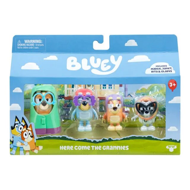 Bluey S14 Grannies Figure 4 Pack 18917