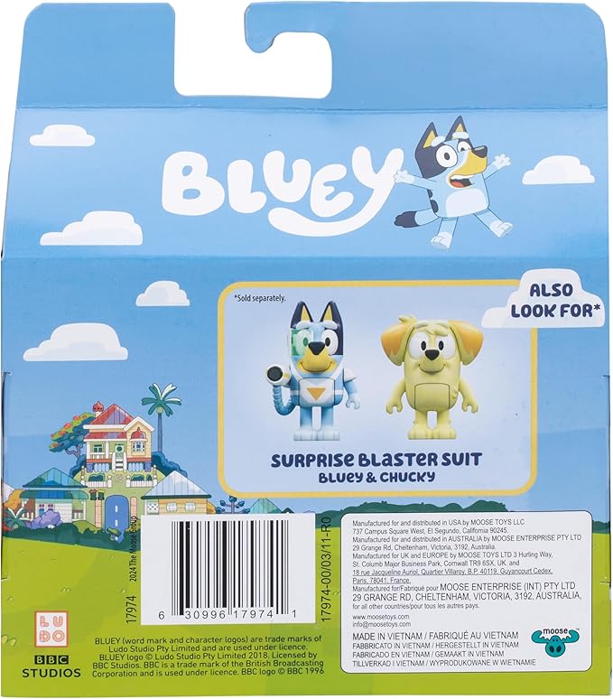 Bluey Series - 12 Figure 2 - Pkt Fairytale 17974 - Colorland Toys