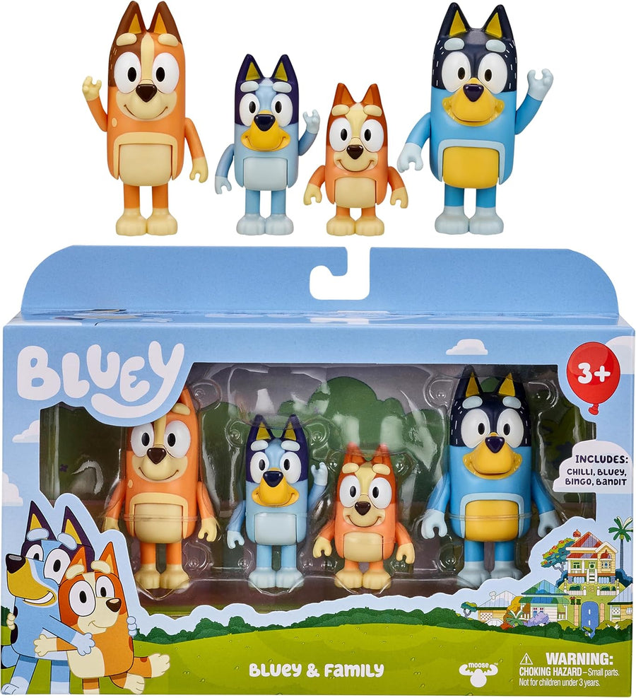 Bluey Wedding Figures Pack of 4 – Articulated Wedding Character Toys — image 7