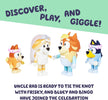 Bluey Wedding Figures Pack of 4 – Articulated Wedding Character Toys
