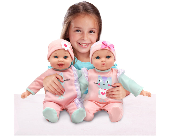 Baby Maziuna Talking Twin Dolls BM5601 - Colorland Toys