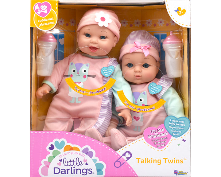 Baby Maziuna Talking Twin Dolls BM5601 - Colorland Toys
