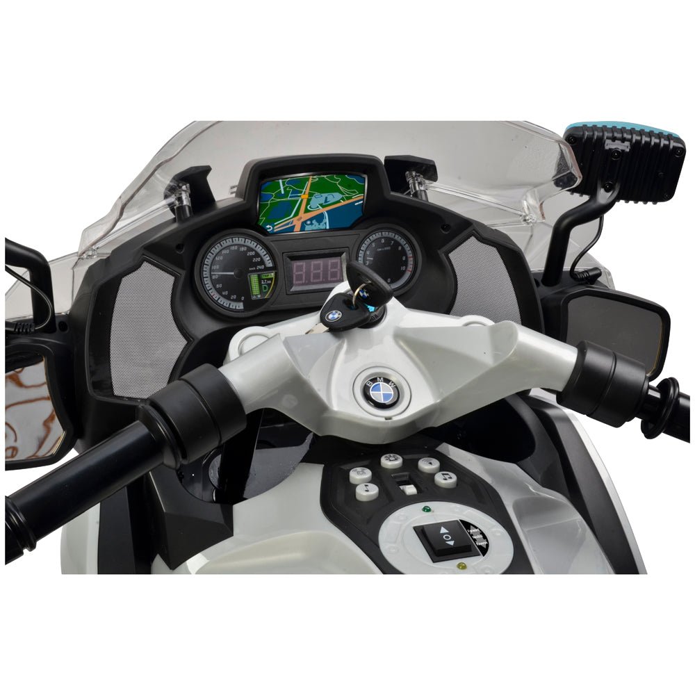دراجة نارية BMW 12 فولت بيضاء 212 — image 4