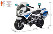 BMW Motorcycle 12V White 212