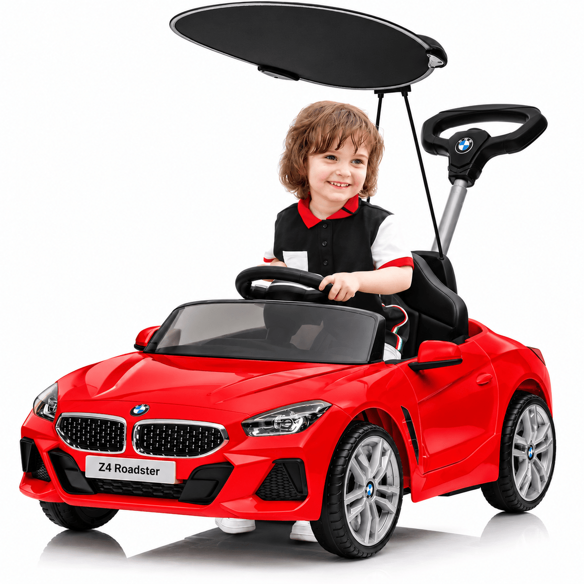 BMW Push Car With Shade Red 3673C — image 2