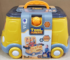Bohui 3in1 Tool The Create Playset 661 - 544 - Colorland Toys