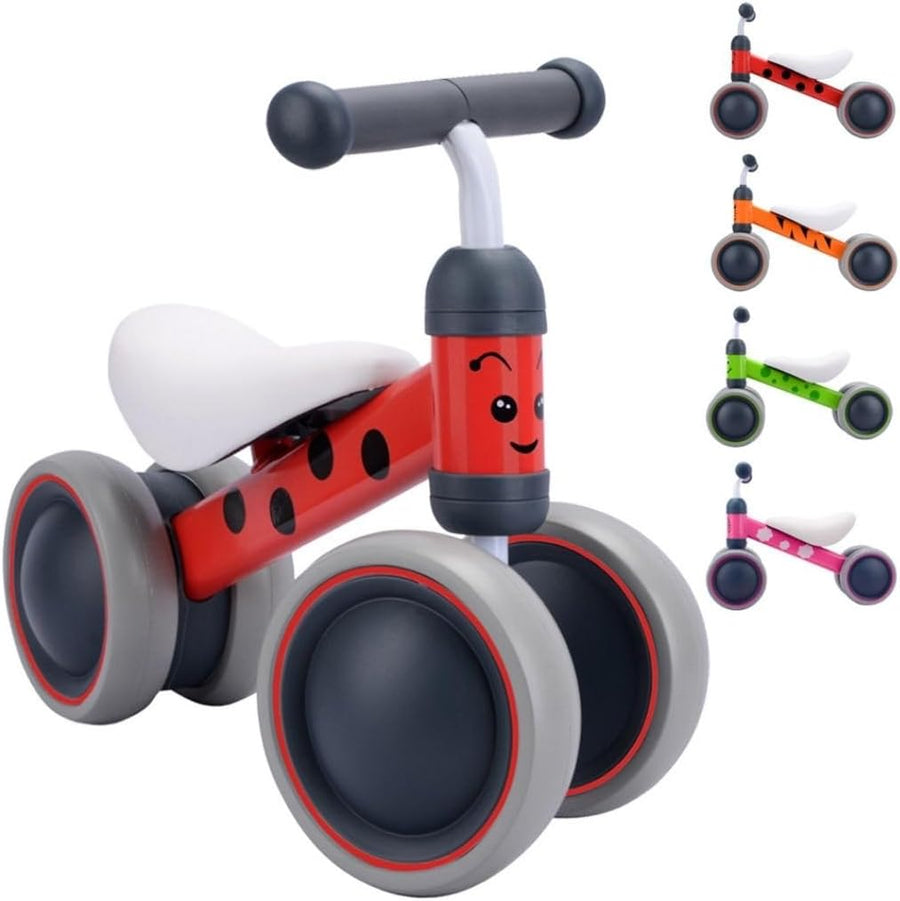 BOLDCUBE  Baby Balance Bike Ladybird (Red) — image 2
