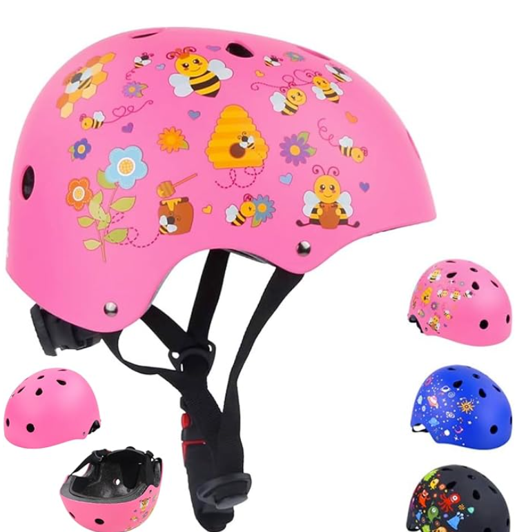 Boldcube Helmet Bee Garden - Pink — image 1