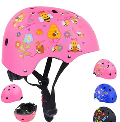 Boldcube Helmet Bee Garden - Pink - Colorland Toys