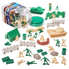 Boley Adventure Force Army Bucket 100pcs 75099 - Colorland Toys