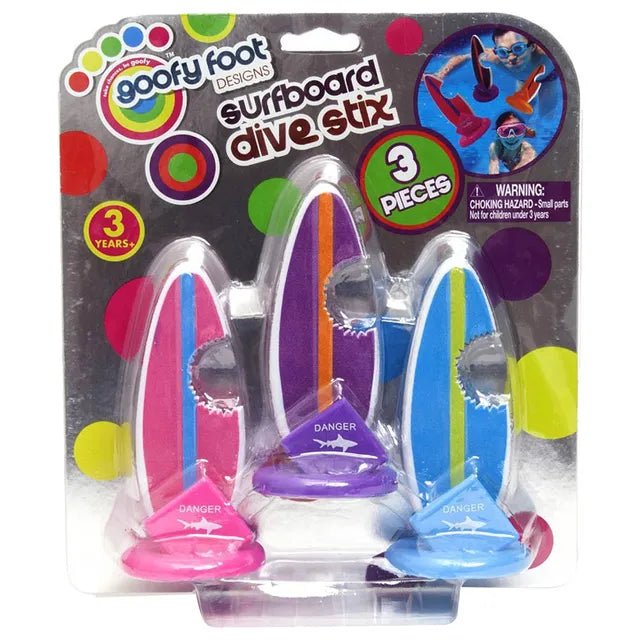 Boley Goofy Foot Mermaid Tail Dive Sticks 56192B - Colorland Toys