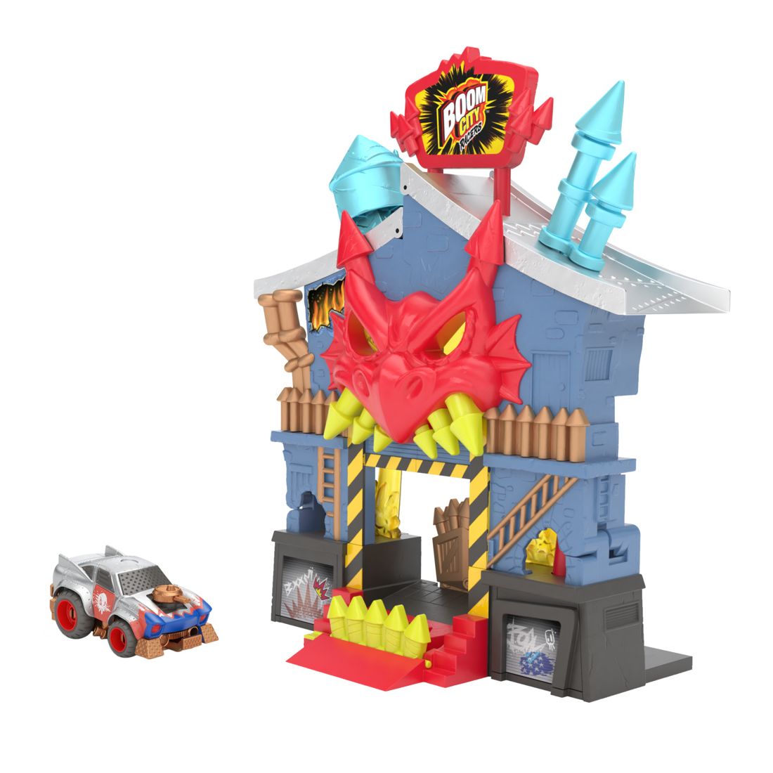 Boom City Racers Fireworks Factory Playset — image 1