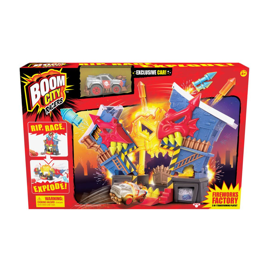 Boom City Racers Fireworks Factory Playset — image 3