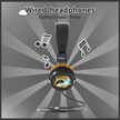 Booma Beats Wired Headphones (Black)