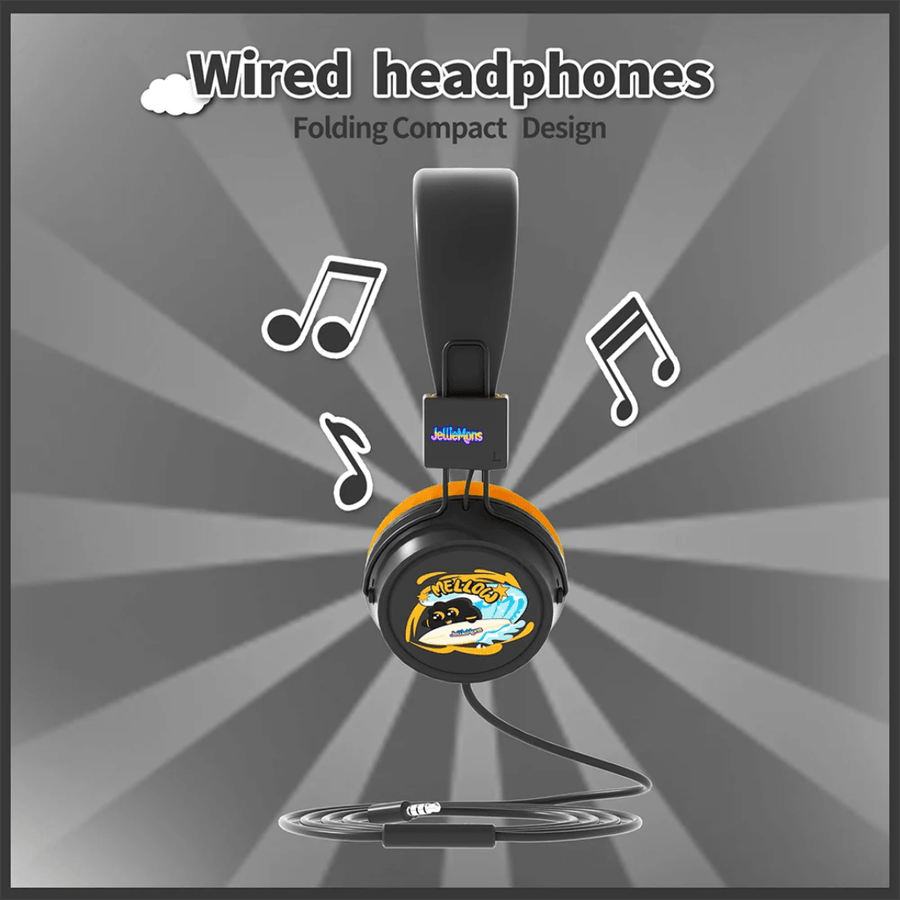 Booma Beats Wired Headphones (Black) — image 7