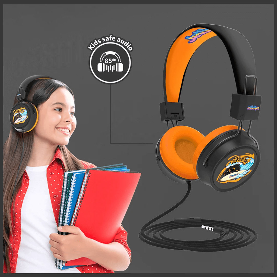 Booma Beats Wired Headphones (Black) — image 6