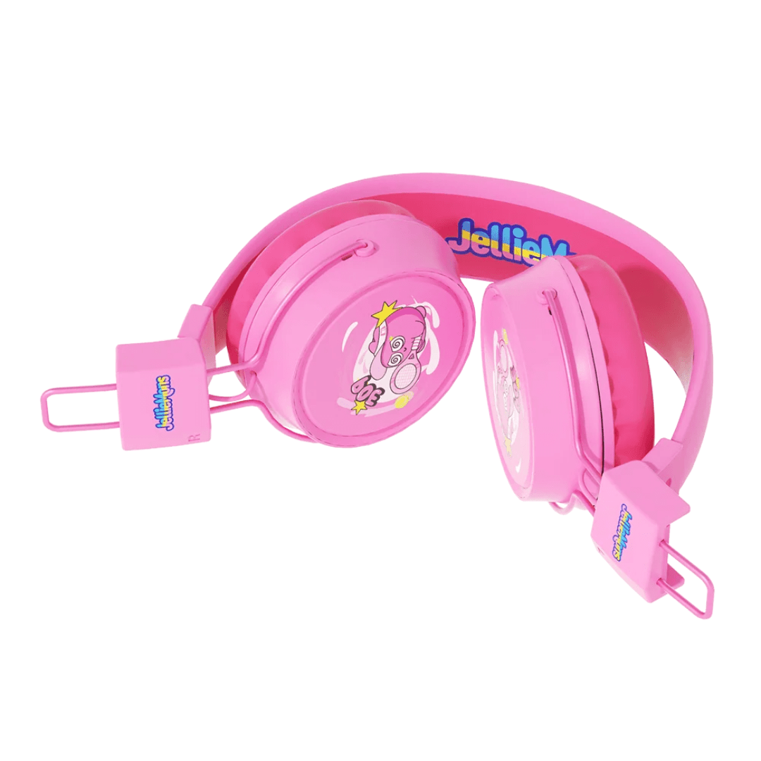 Booma Beats Wired Headphones (Pink) - Colorland Toys