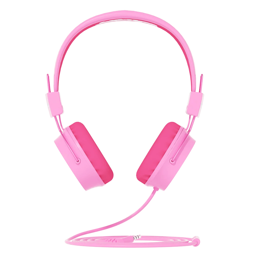 Booma Beats Wired Headphones (Pink) - Colorland Toys