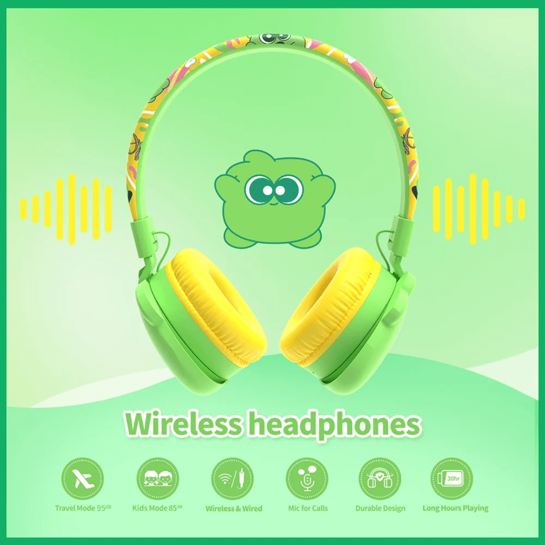 Booma Echo Wireless Headphones (Green) — image 10