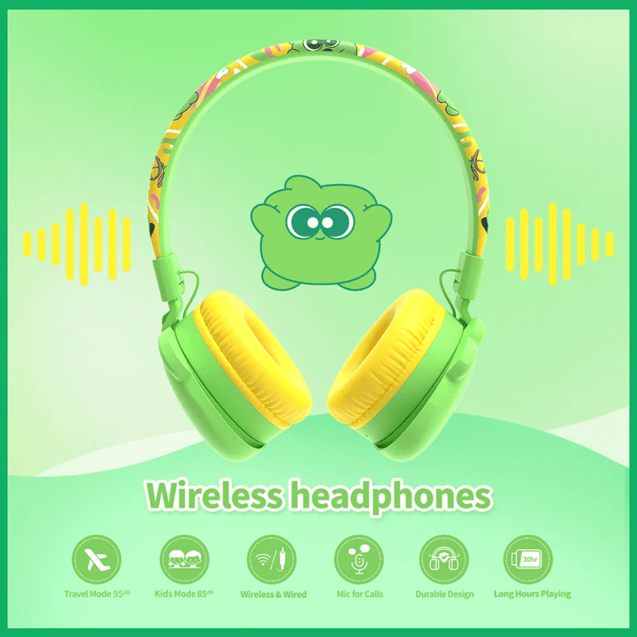 Booma Echo Wireless Headphones (Green) — image 10
