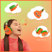 Booma Echo Wireless Headphones (Orange)