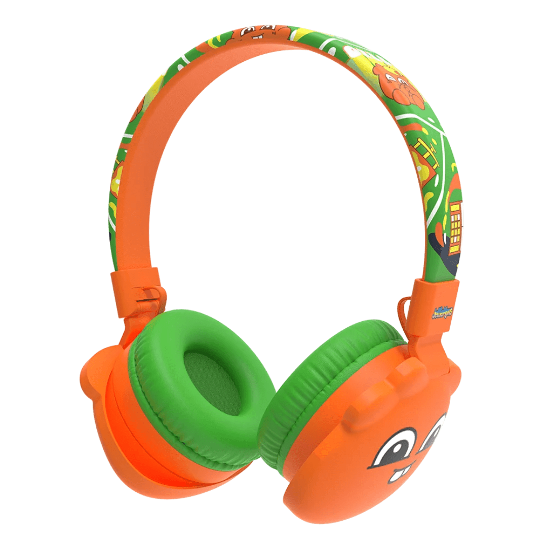 Booma Echo Wireless Headphones (Orange) — image 3