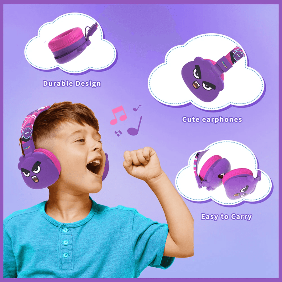 Booma Echo Wireless Headphones (Purple) — image 7