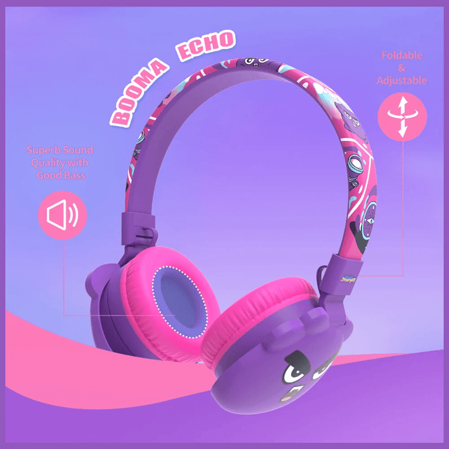Booma Echo Wireless Headphones (Purple) — image 8