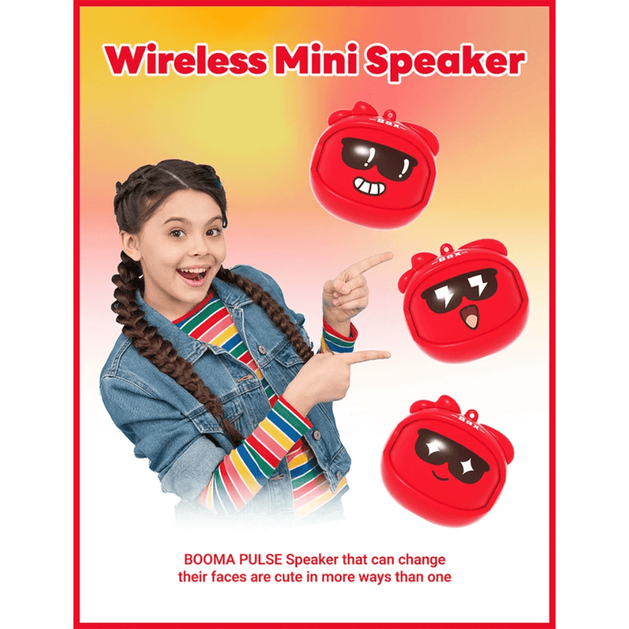 Booma Pulse Wireless Mini Speaker (Red) — image 6
