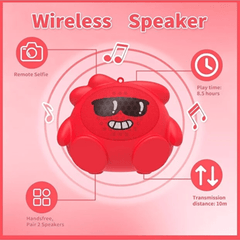 Booma Pulse Wireless Speaker Red WLSP001R - Colorland Toys
