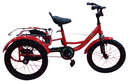 Bosheng Tricycle With Basket 20 Inch Red MN013 — image 1