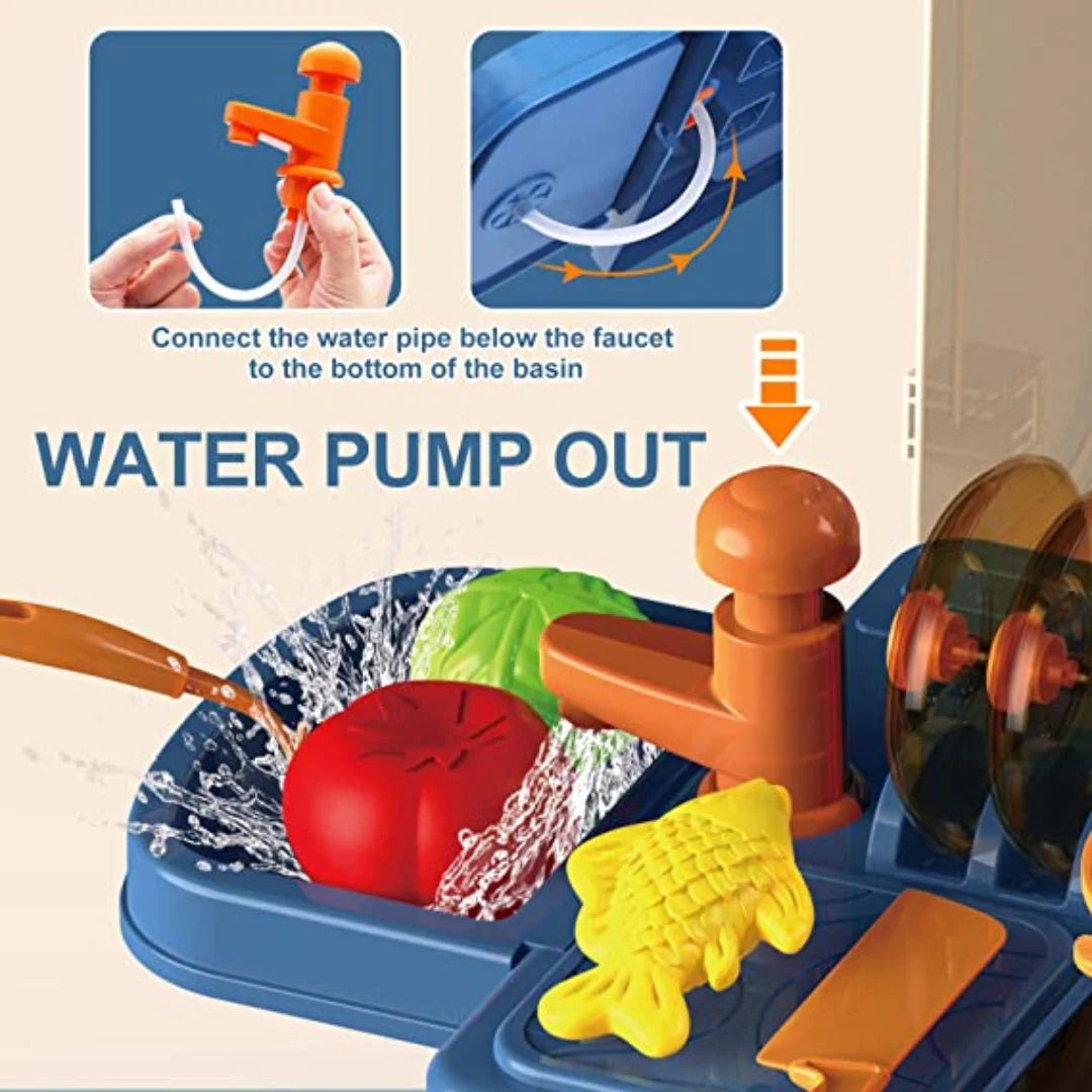 Bowa 4 in 1 Mobile Kitchen Cooking Game - Colorland Toys