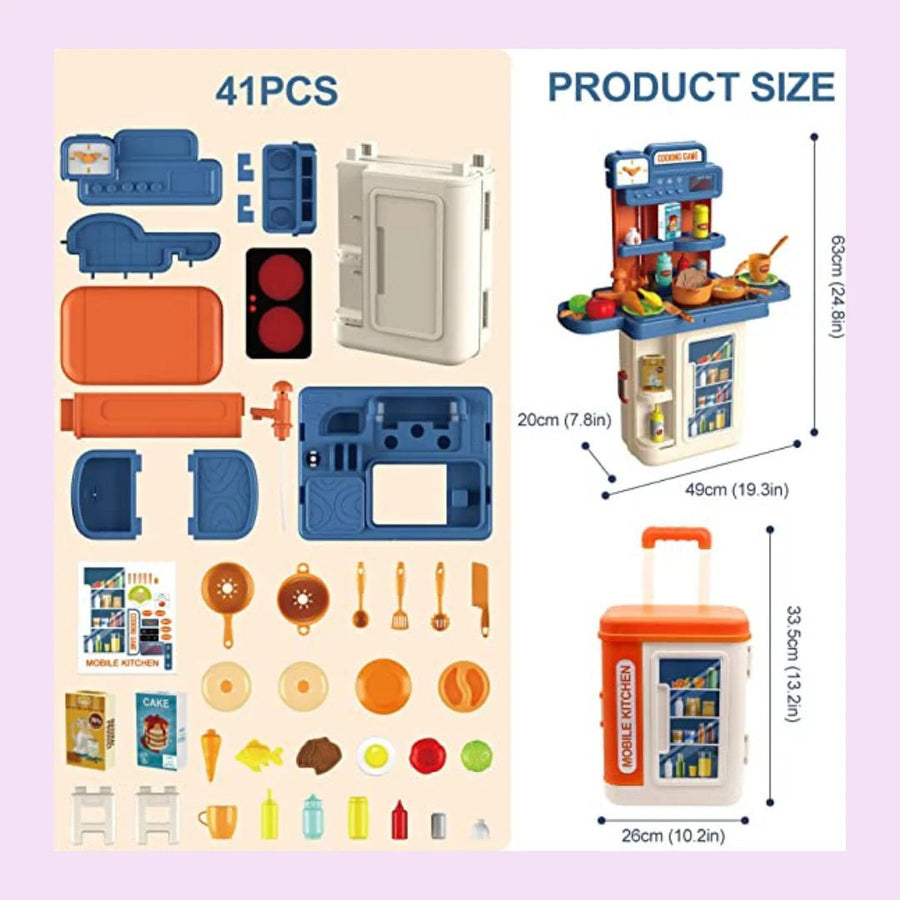 Bowa 4 in 1 Mobile Kitchen Cooking Game — image 2