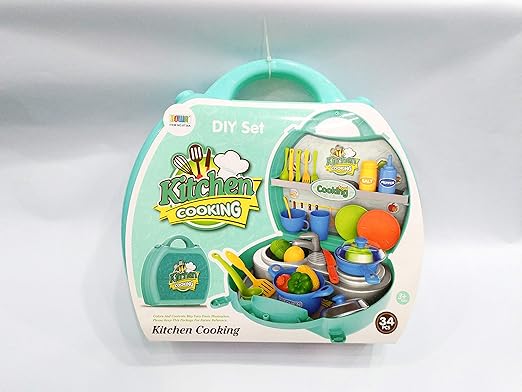 Bowa Cooking Food Kitchen Set 64 - Pcs 8788A - Colorland Toys