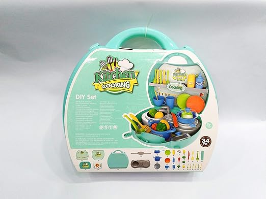 Bowa Cooking Food Kitchen Set 64 - Pcs 8788A - Colorland Toys