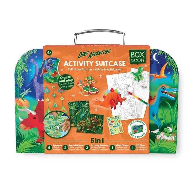 Box Candiy Dino Adventure - Travel Suitcase Multi Craft And Activity Set BCS2106 — image 1