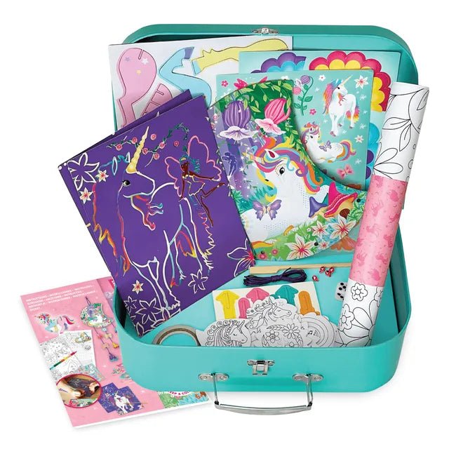 Box Candiy Unicorn Adventure - Travel Suitcase Multi Craft And Activity Set BCS2107 — image 4
