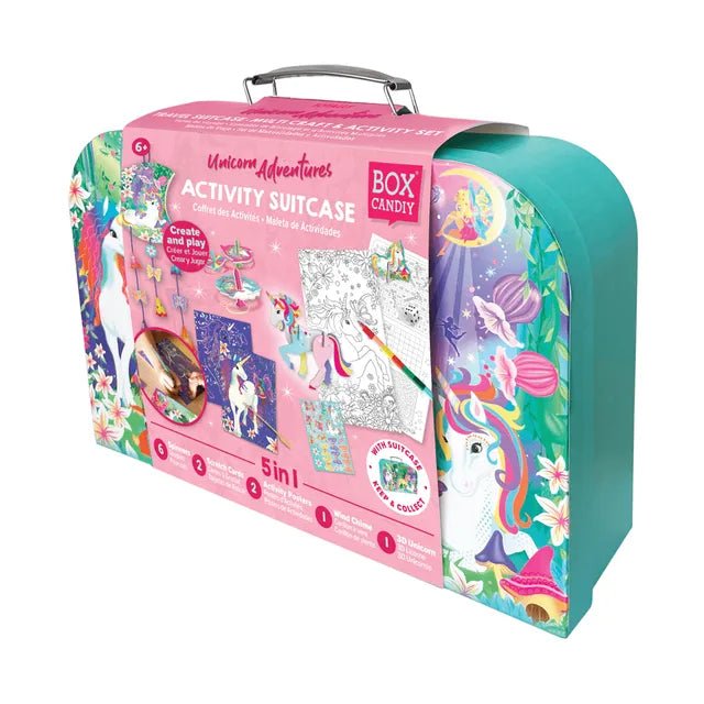 Box Candiy Unicorn Adventure - Travel Suitcase Multi Craft And Activity Set BCS2107 — image 6