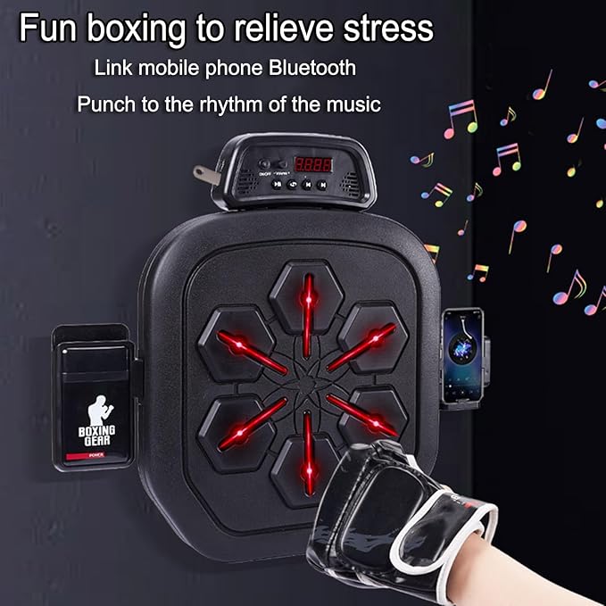 Boxing Machine Lights Up With Music Rhythm B4013 — image 3