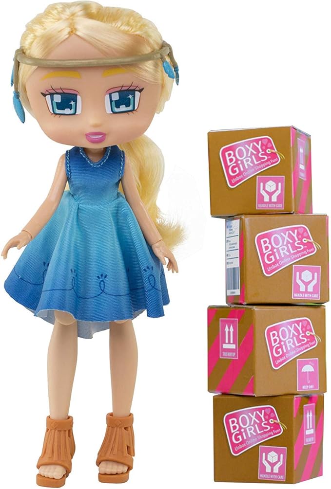 Boxy Girls Willa Doll – Unbox 12+ Fashion Surprises — image 1