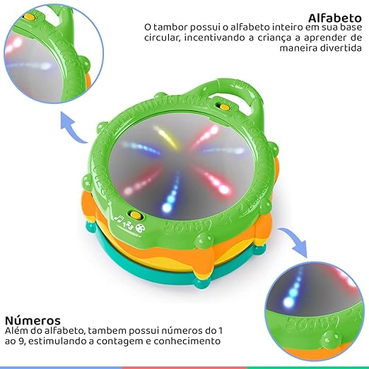 Bright Starts Light & Learn Drum 52179 — image 3